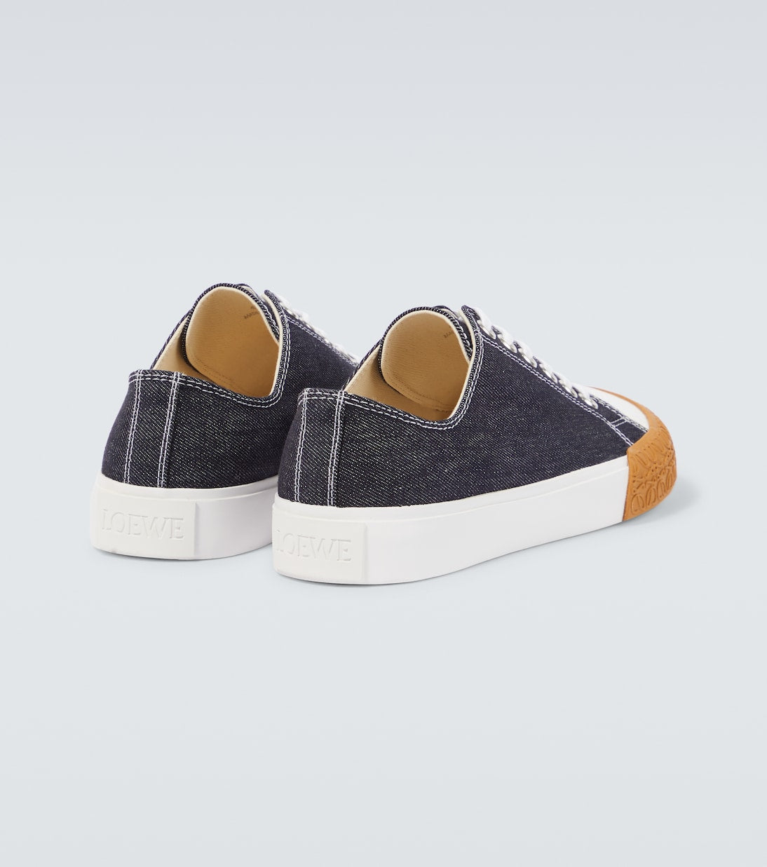 Loewe Bloc denim sneakers