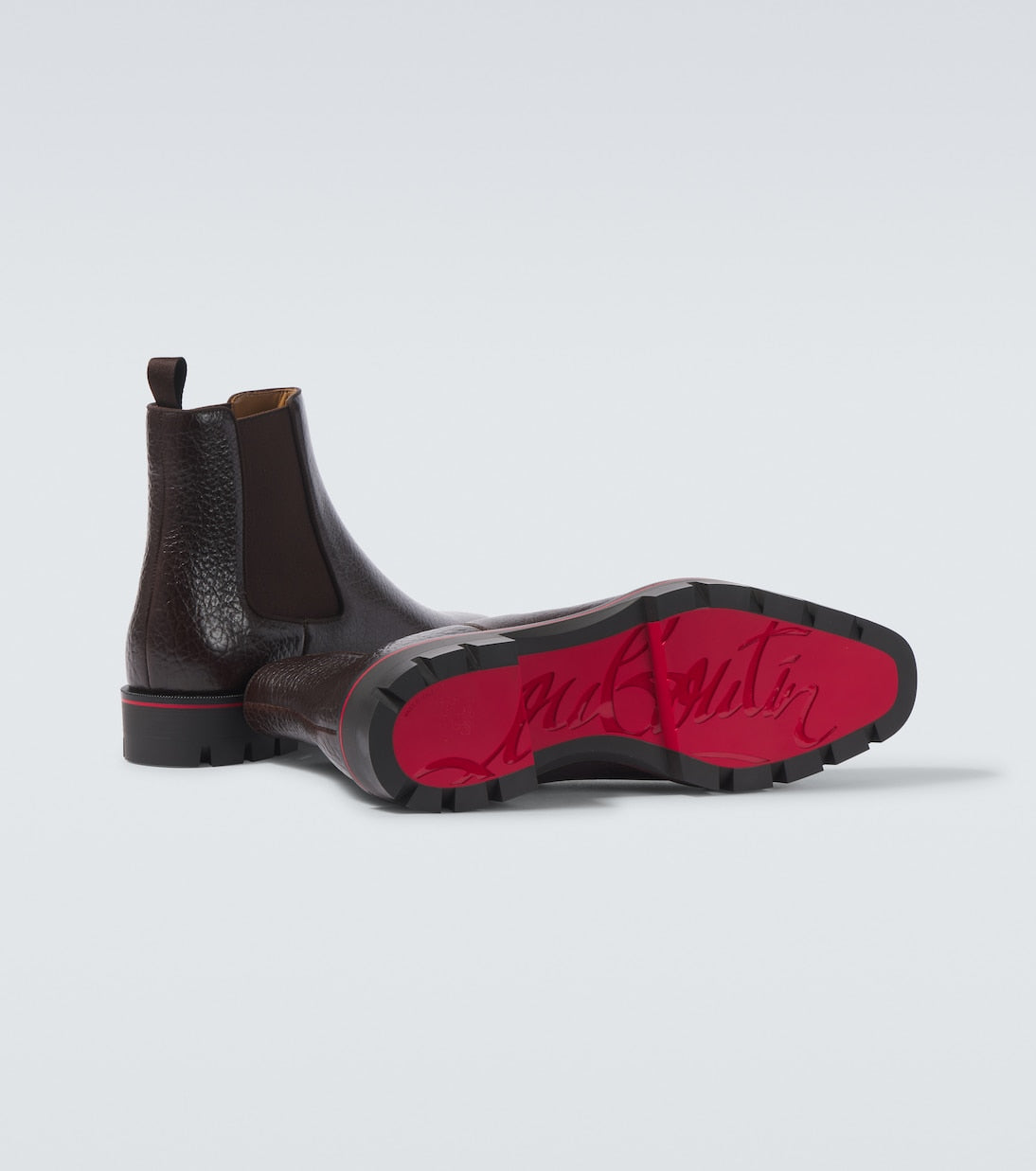 Christian Louboutin Alpinosol leather Chelsea boots