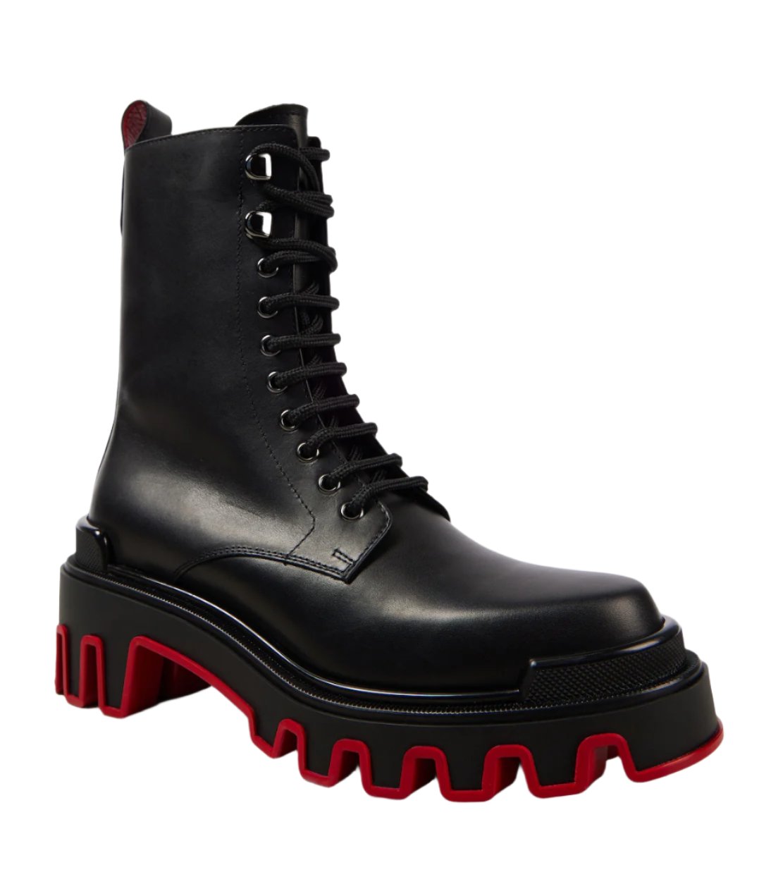 Christian Louboutin Dune Trott Alta leather combat boots