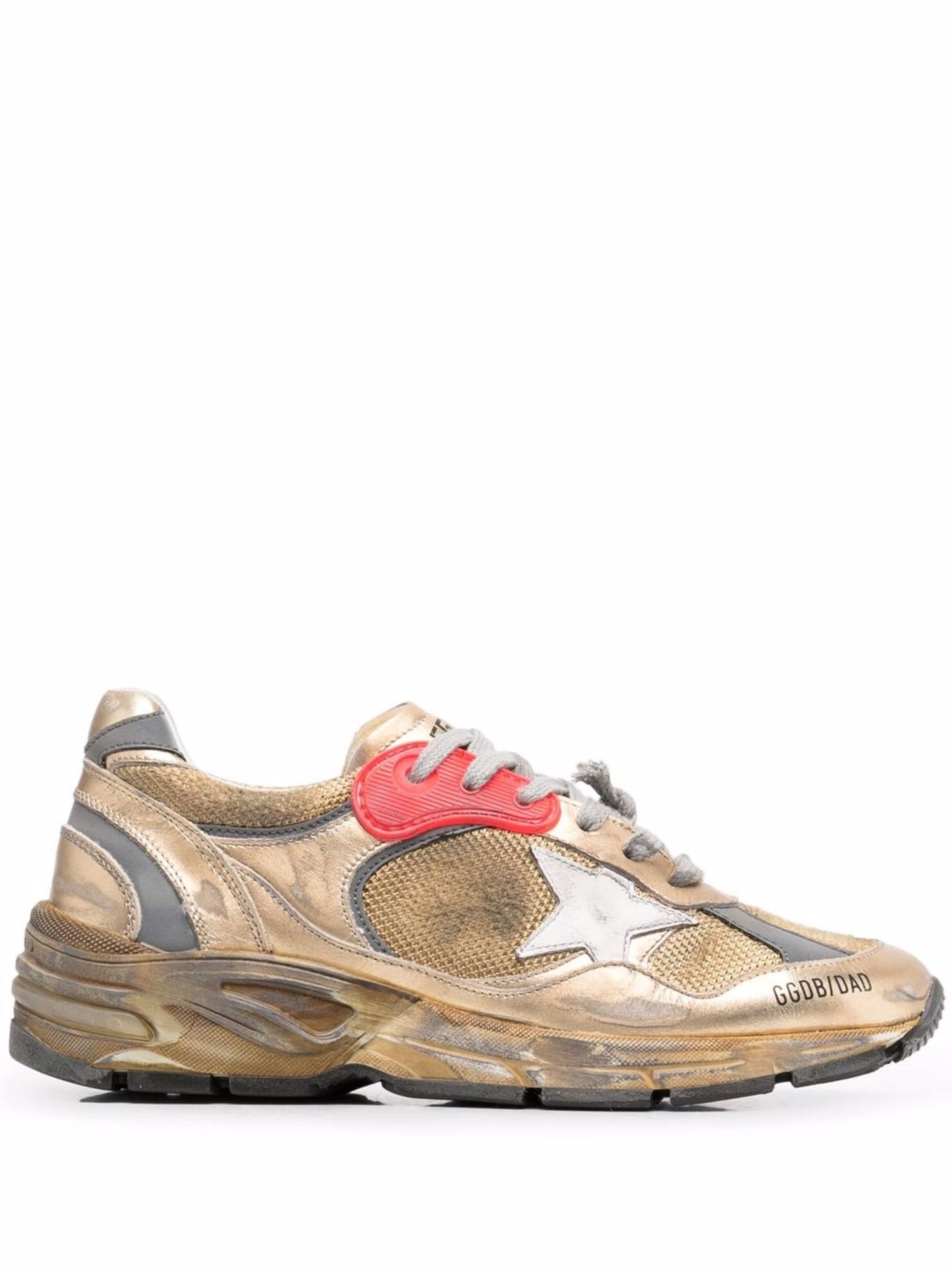 Golden Goose Running Sole distressed-effect sneakers