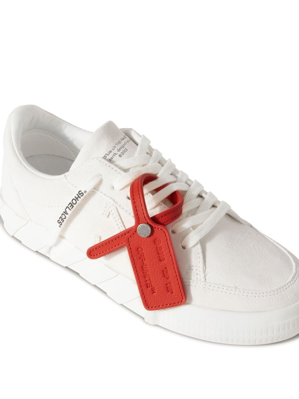 Off-White Low Baskets en daim vulcanisé