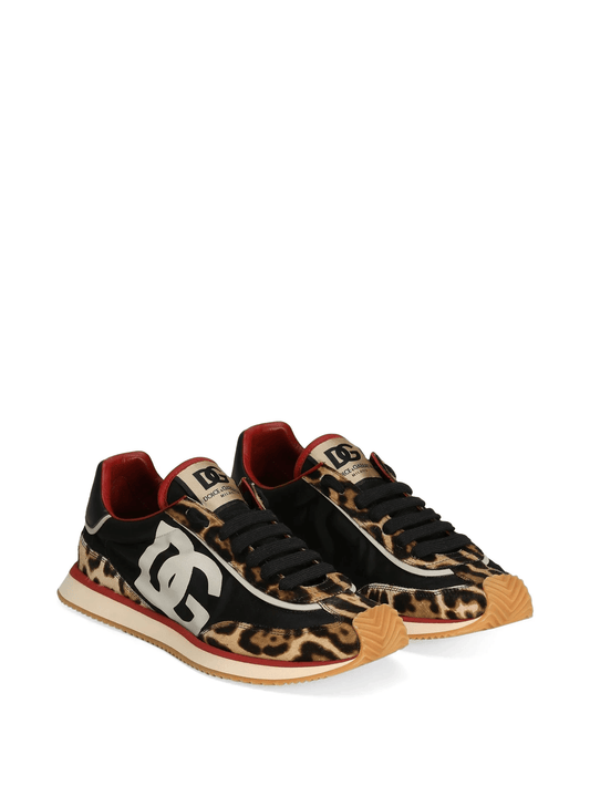 Dolce & Gabbana leopard-print sneakers