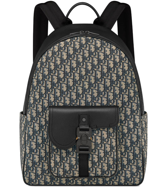 DIOR Saddle Zip Backpack