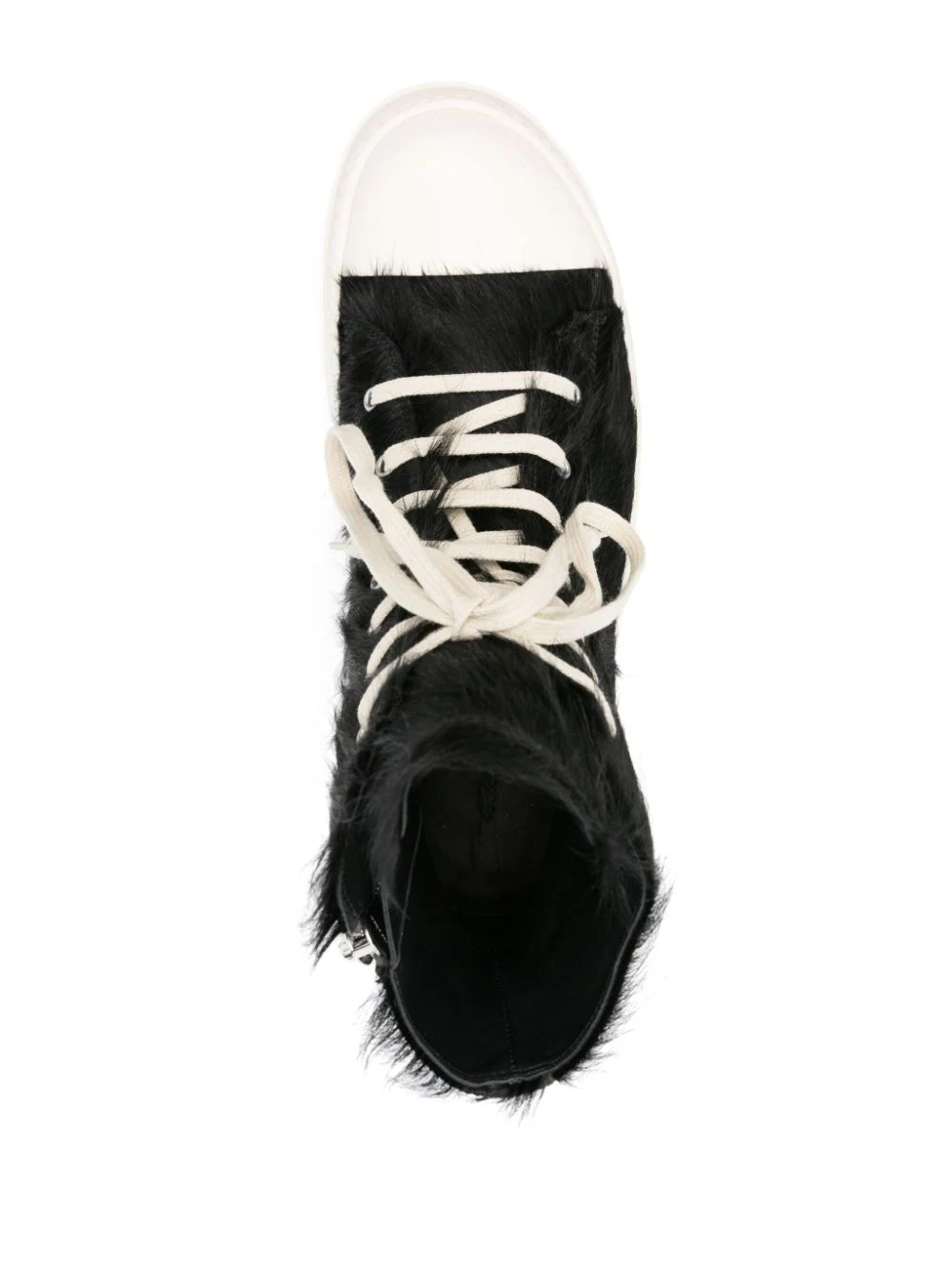 Rick Owens leather high-top sneakers