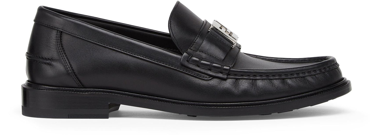 FENDI leather loafers