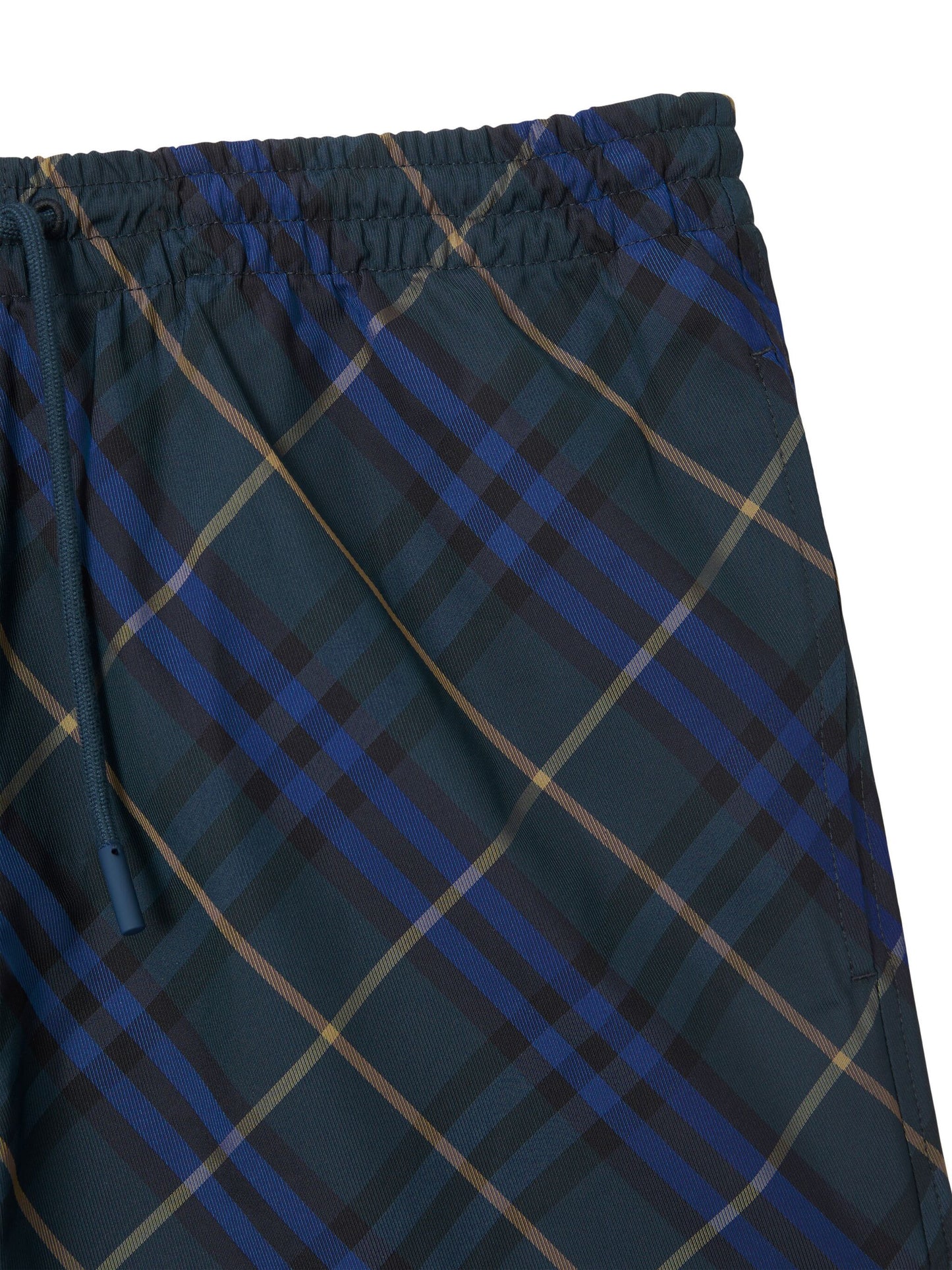 Burberry checked swim shorts