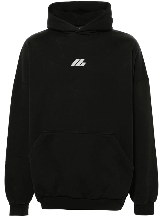 Balenciaga Activewear logo-print cotton hoodie