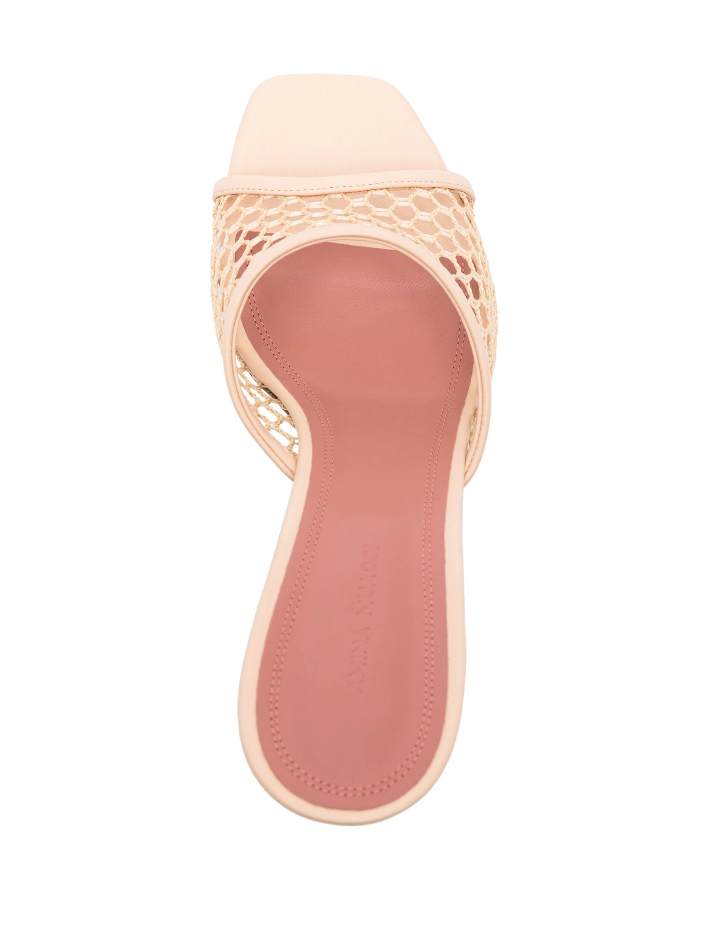 Amina Muaddi Lupita 95mm mesh mules