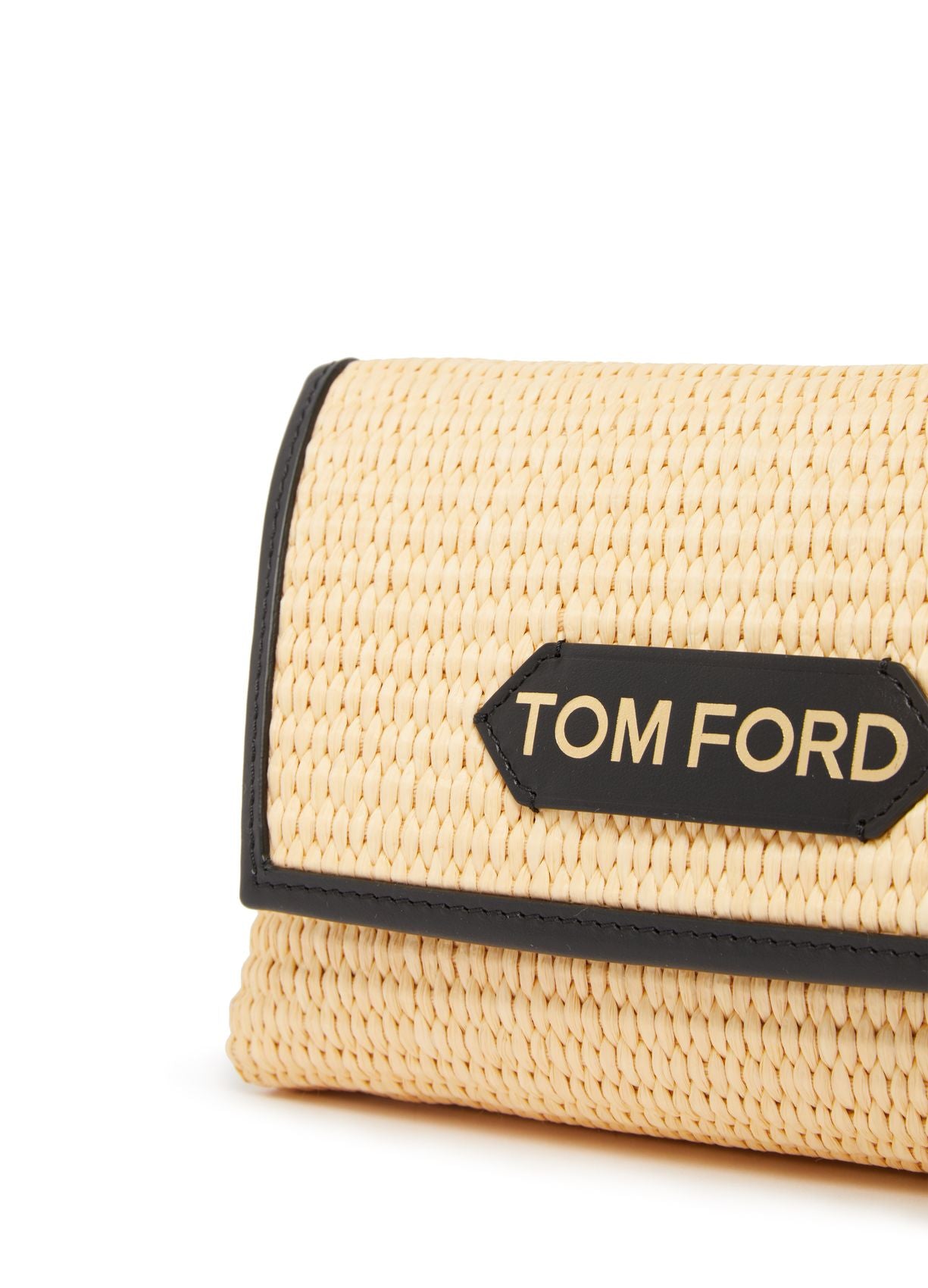 TOM FORD Mini bag with raffia chain