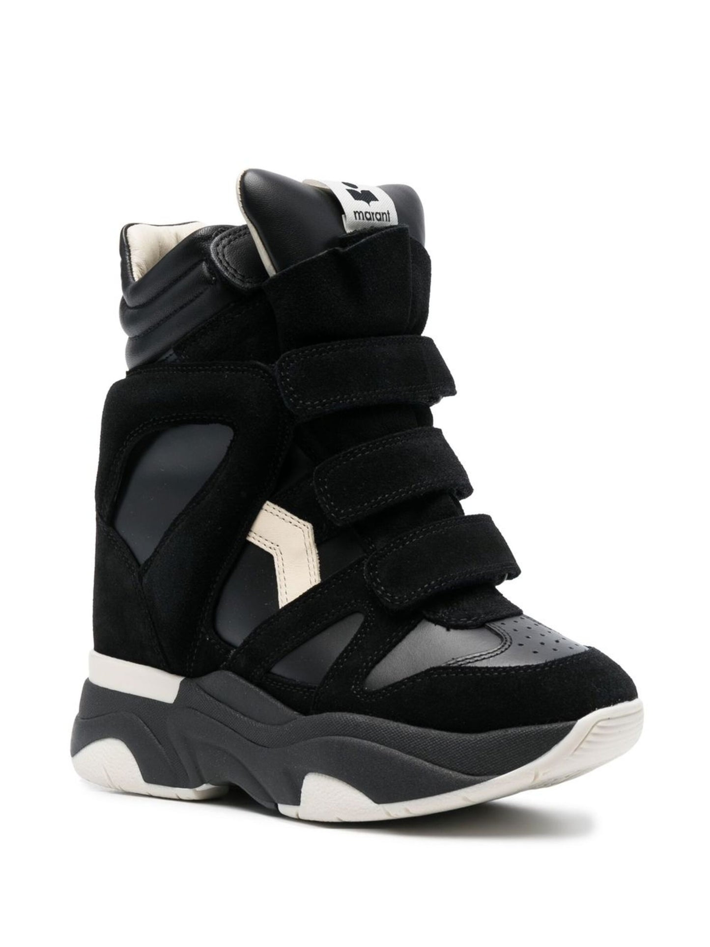 ISABEL MARANT Balskee high-top leather sneakers