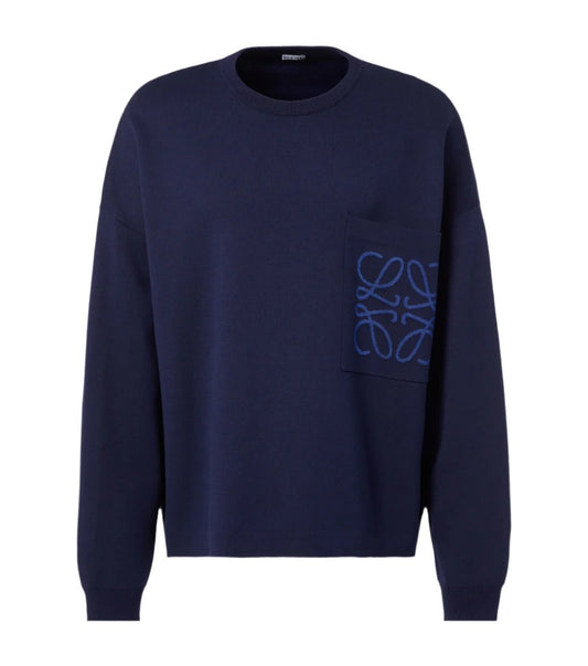 Loewe Anagram cotton-blend sweater