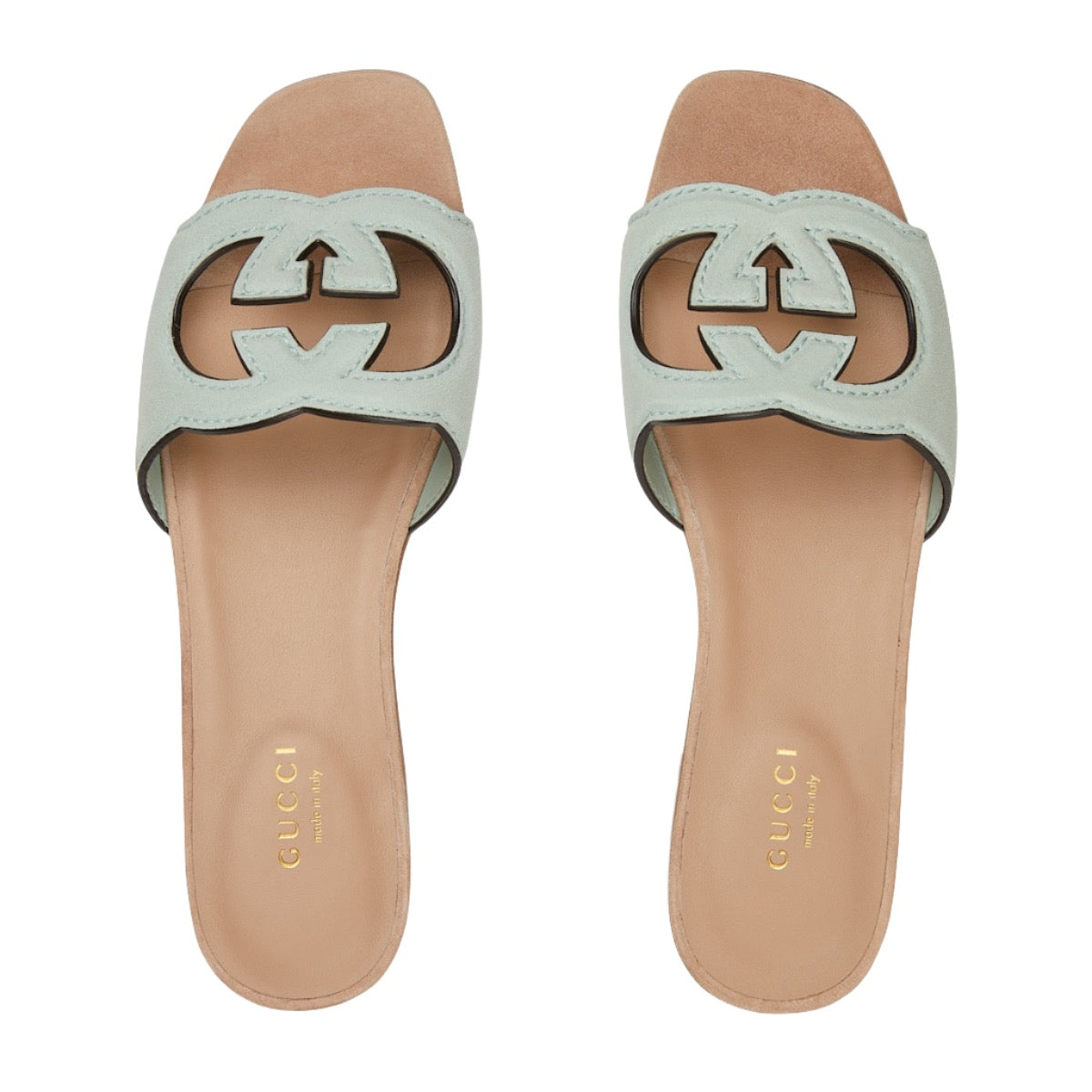 Gucci  INTERLOCKING G CUT-OUT SANDAL