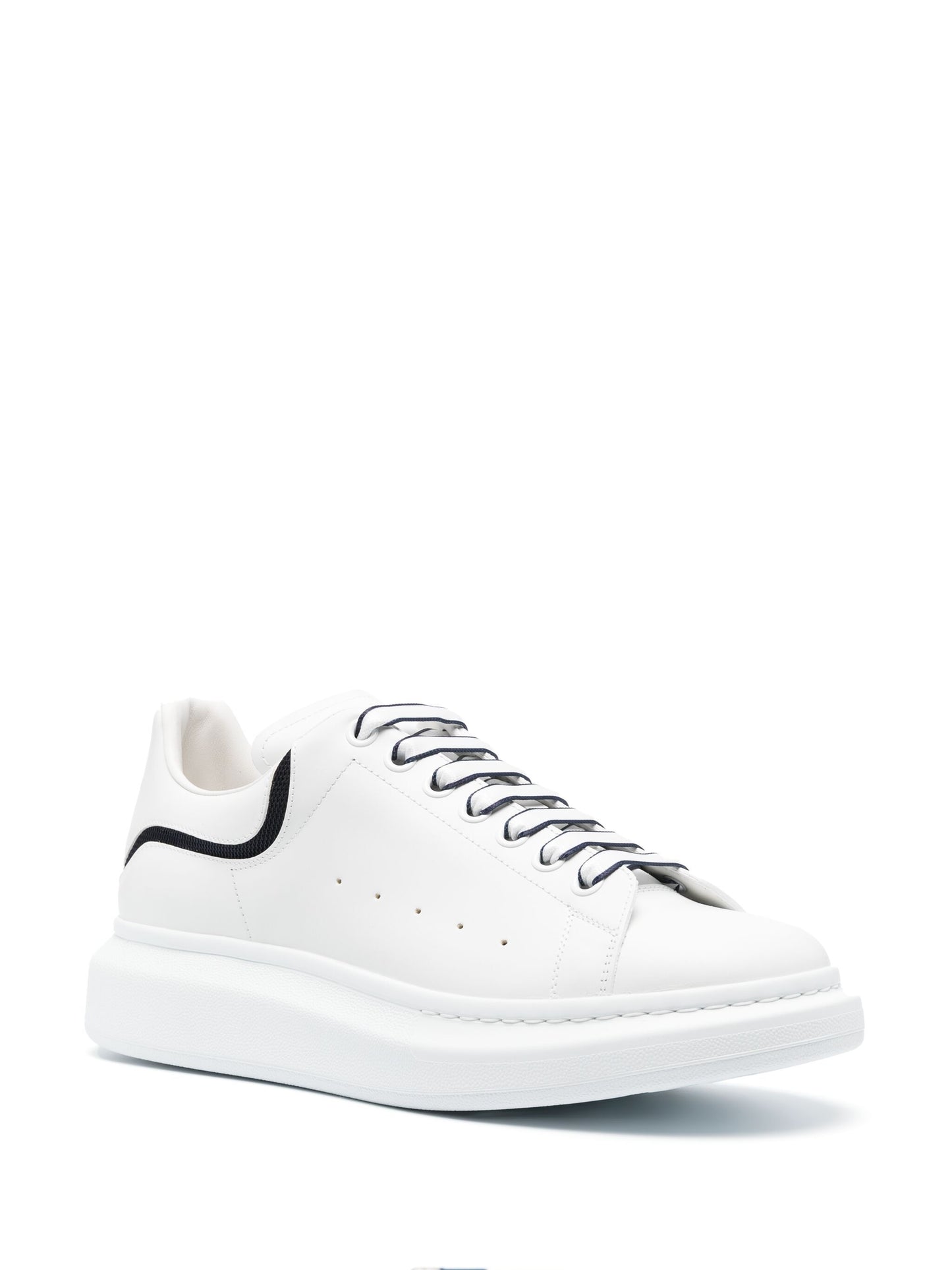 Alexander McQueen Oversized lace-up leather sneakers