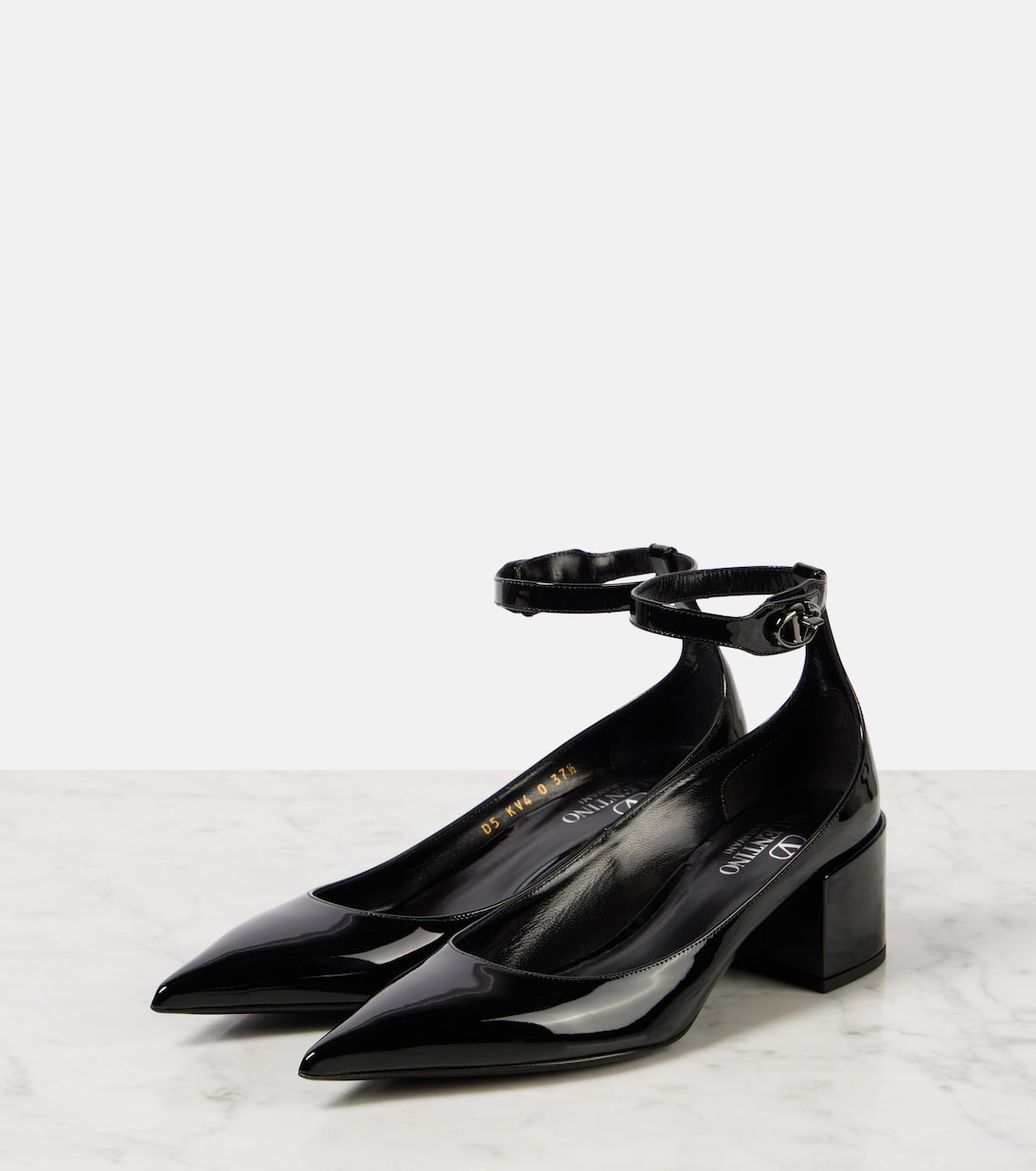 VALENTINO GARAVANI VLogo Lockette leather pumps