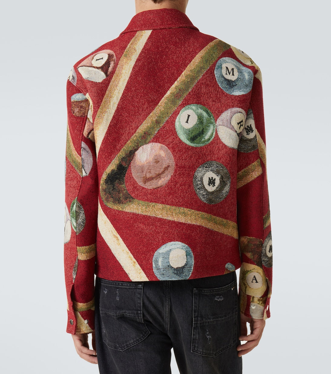 Amiri Billiards Tapestry blouson