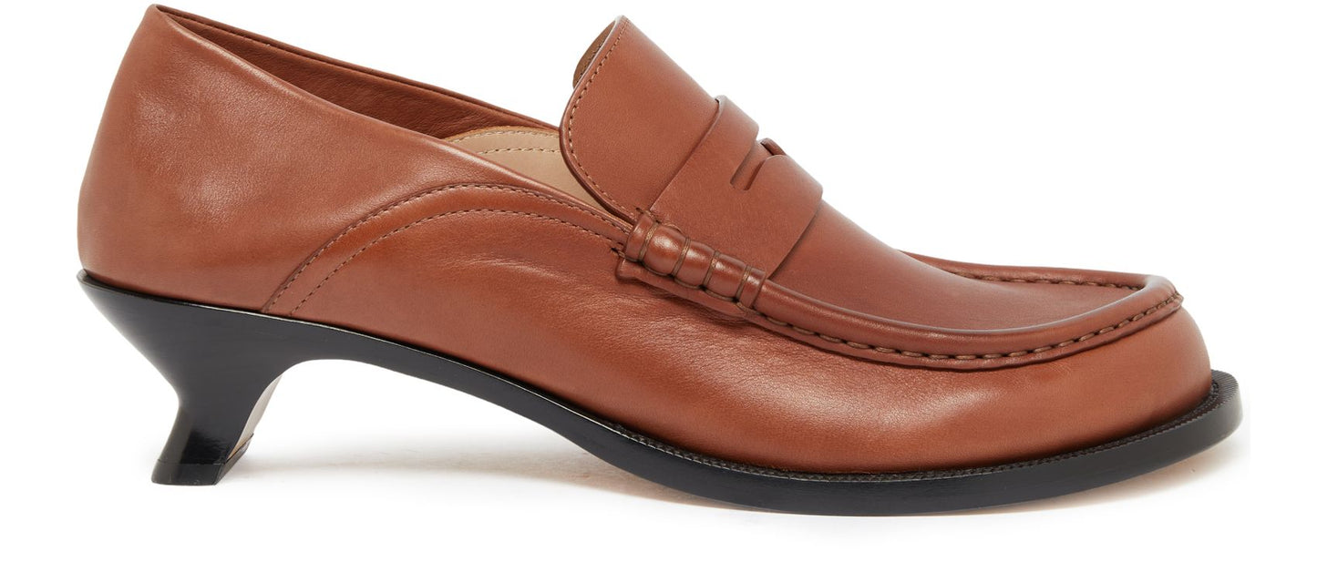 LOEWE Campo calf leather loafers