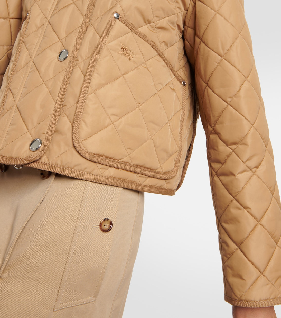 BURBERRY Quilted padded jacket