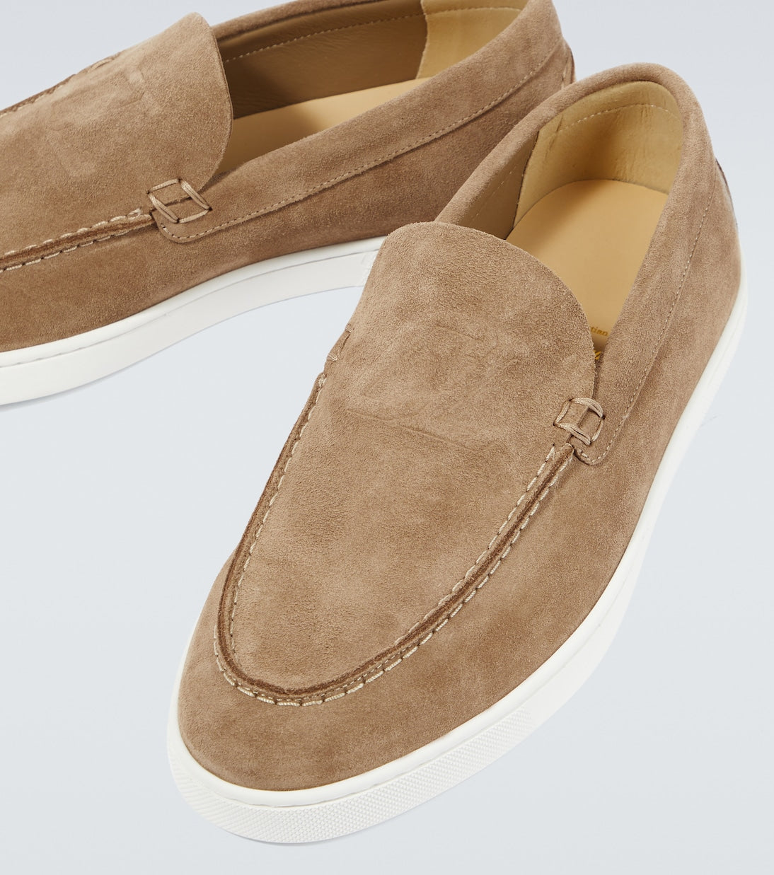 Christian Louboutin Varsiboat suede boat shoes