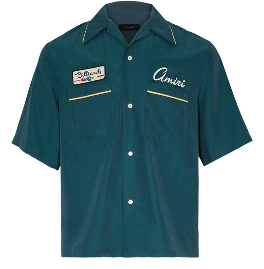 AMIRI Billiards club camp shirt