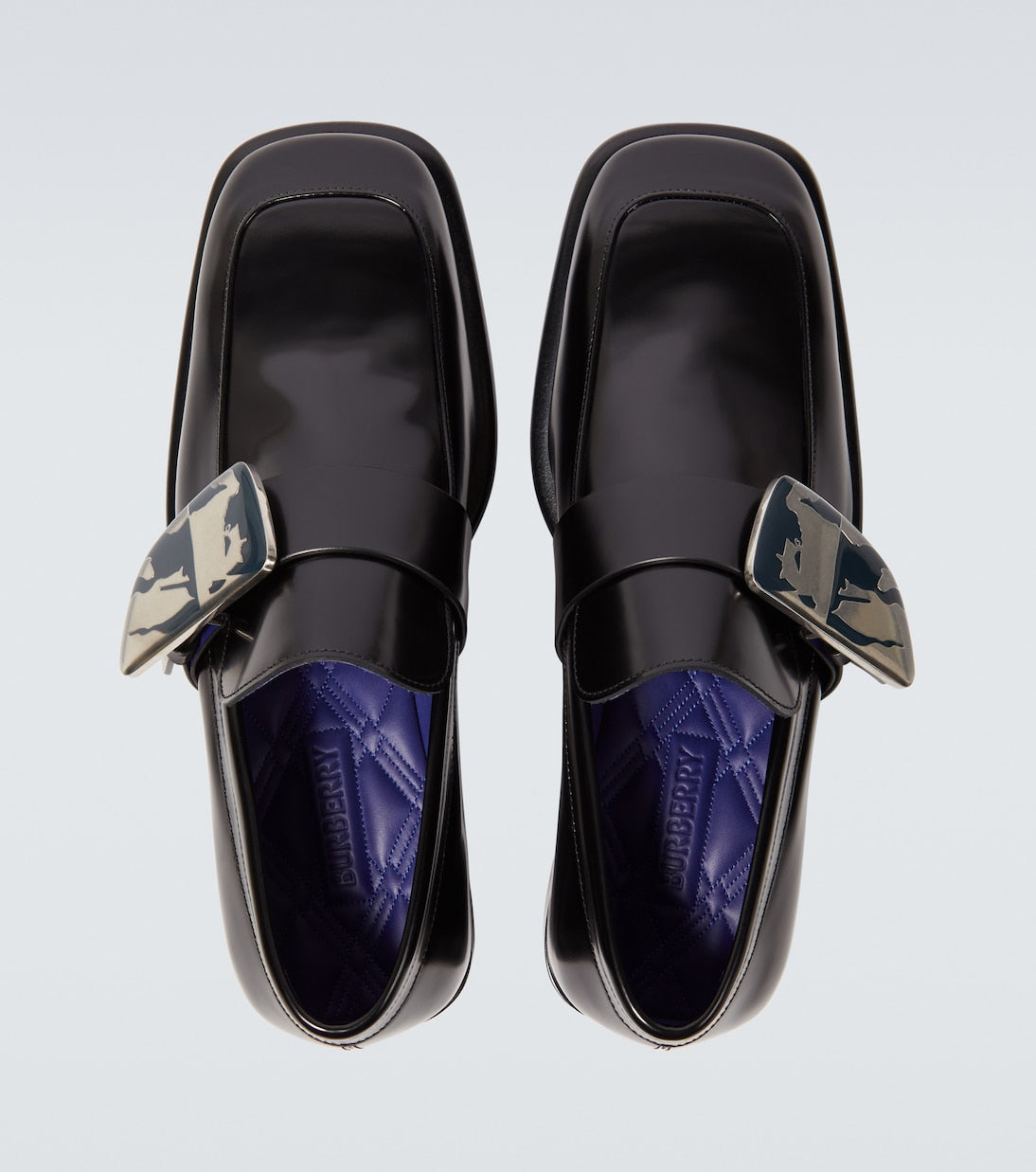 Burberry EKD leather loafers