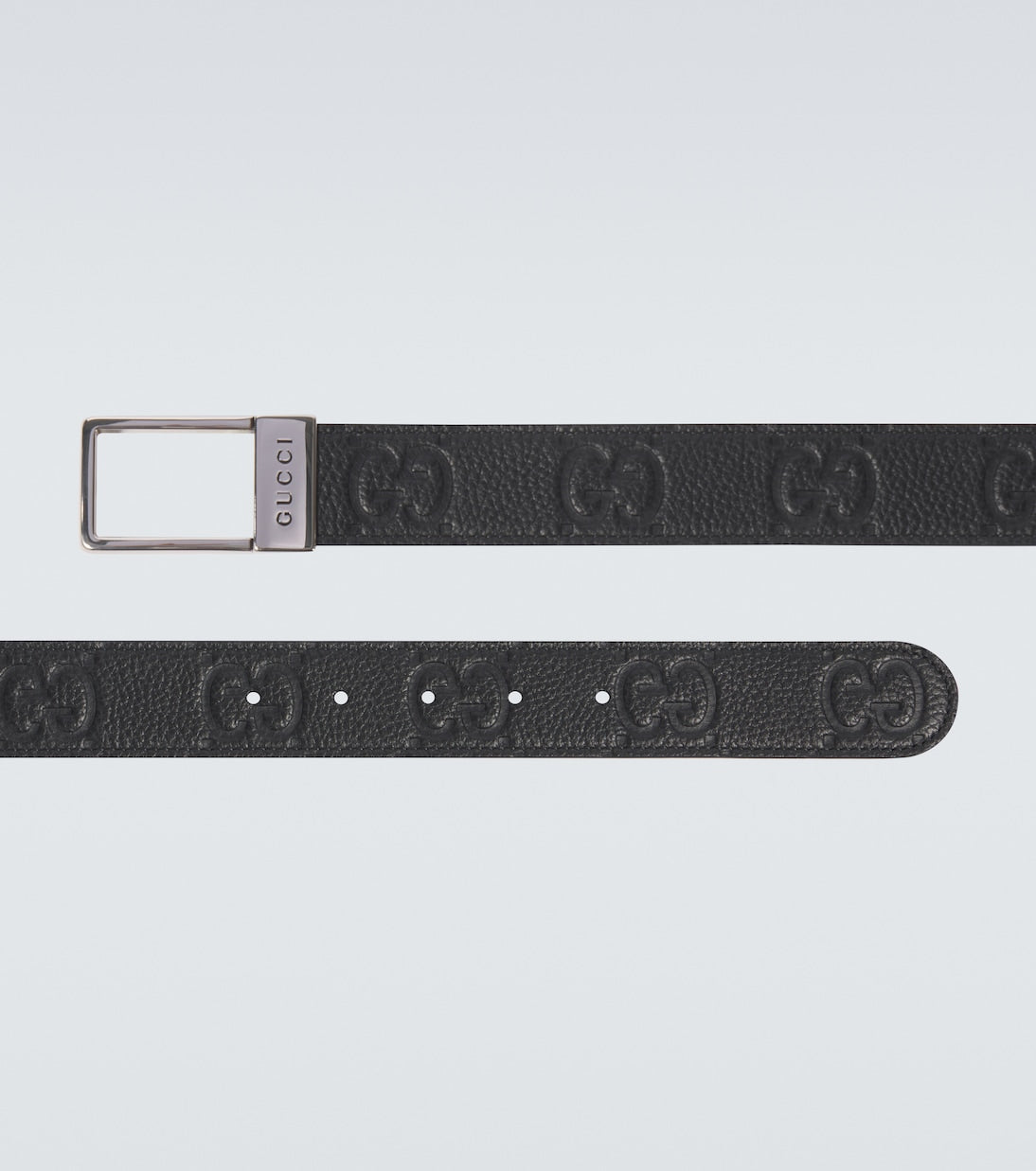 Gucci GG leather belt