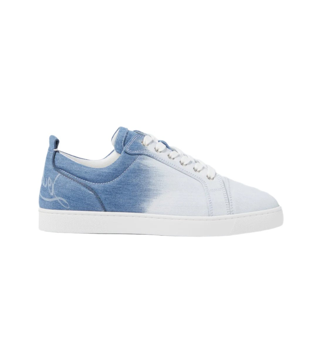 Christian Louboutin Fun Louis Junior denim sneakers