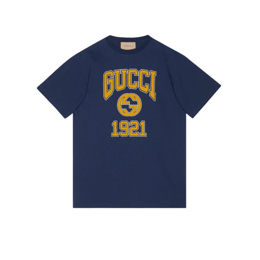 Gucci COTTON JERSEY PRINTED T-SHIRT