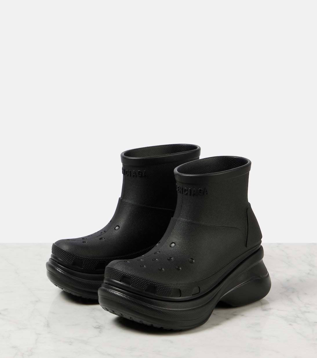 BALENCIAGA x Crocs rain boots