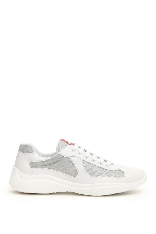 Prada America's Cup Soft rubber and bike fabric sneakers