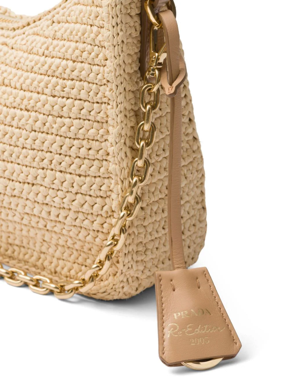 Prada Re-Edition 2005 crochet shoulder bag