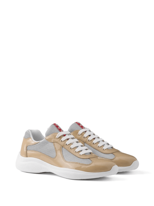 Prada America's Cup beige/light grey sneakers