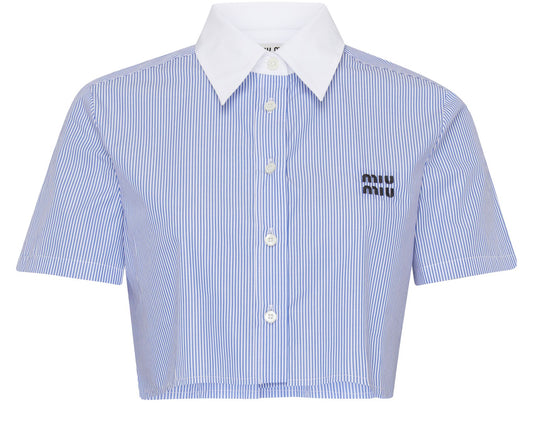 MIU MIU Striped shirt