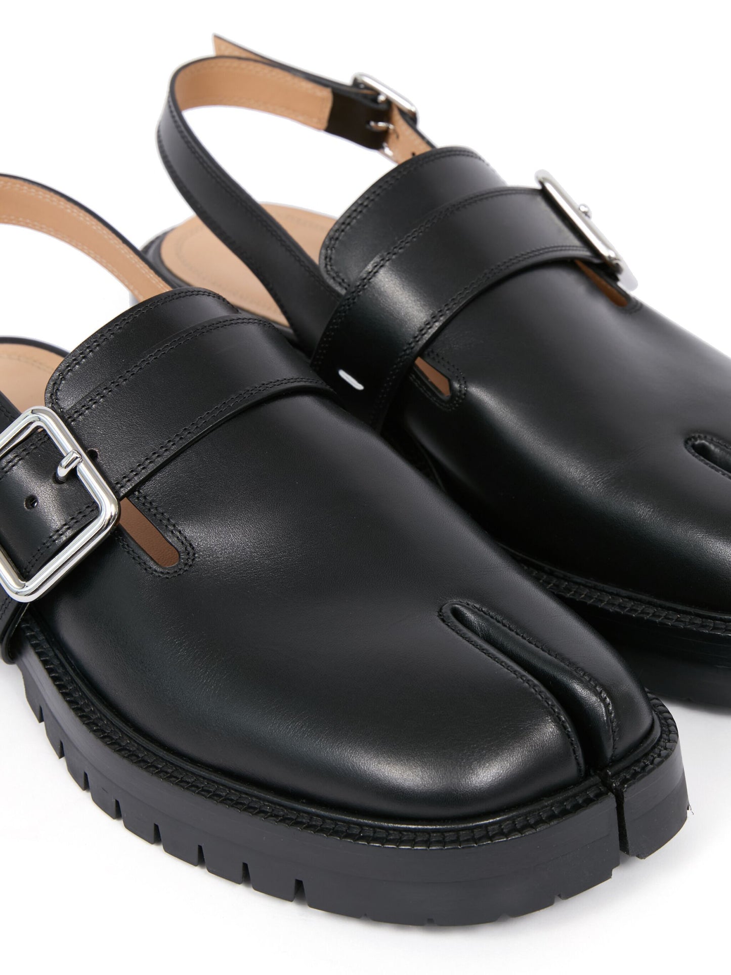 Maison Margiela Tabi County leather sandals