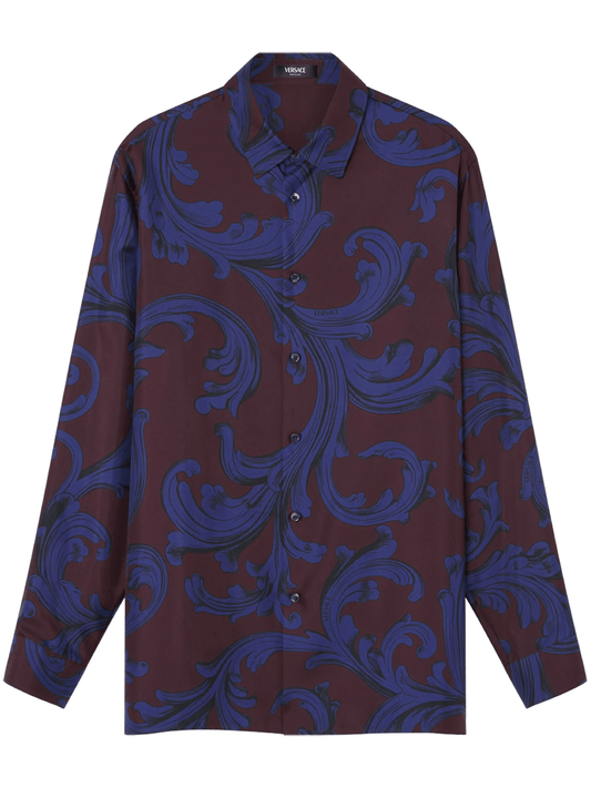 Versace Baroque Leaf shirt