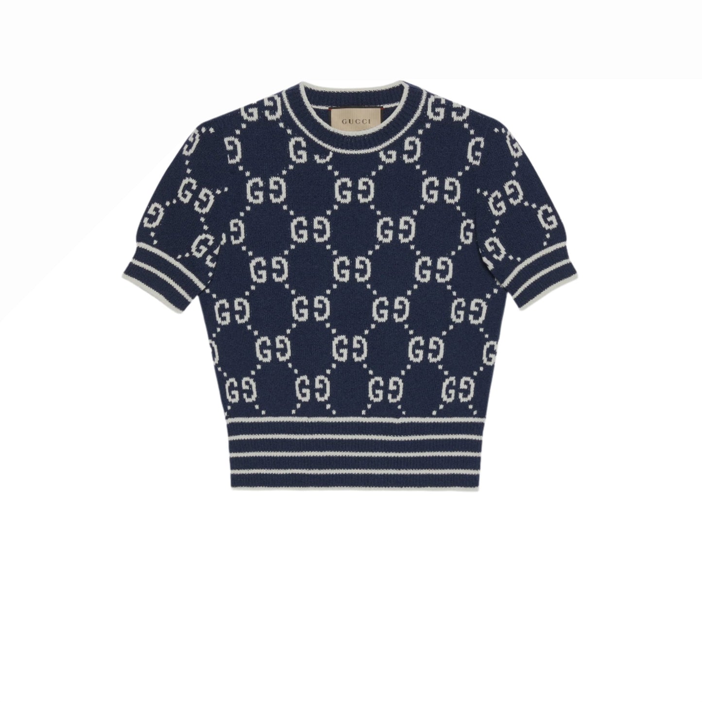 GUCCI GG jacquard cotton-blend sweater