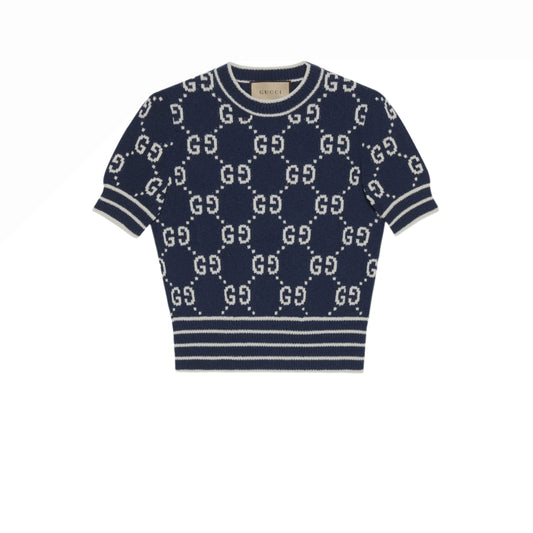 GUCCI GG jacquard cotton-blend sweater