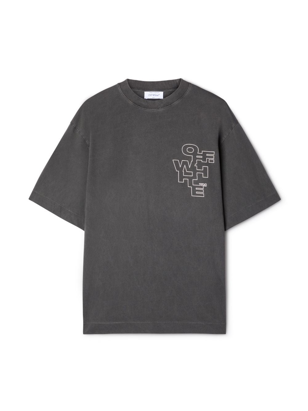 OFF WHITE Black Outline Arrow Skate S/S T-shirt