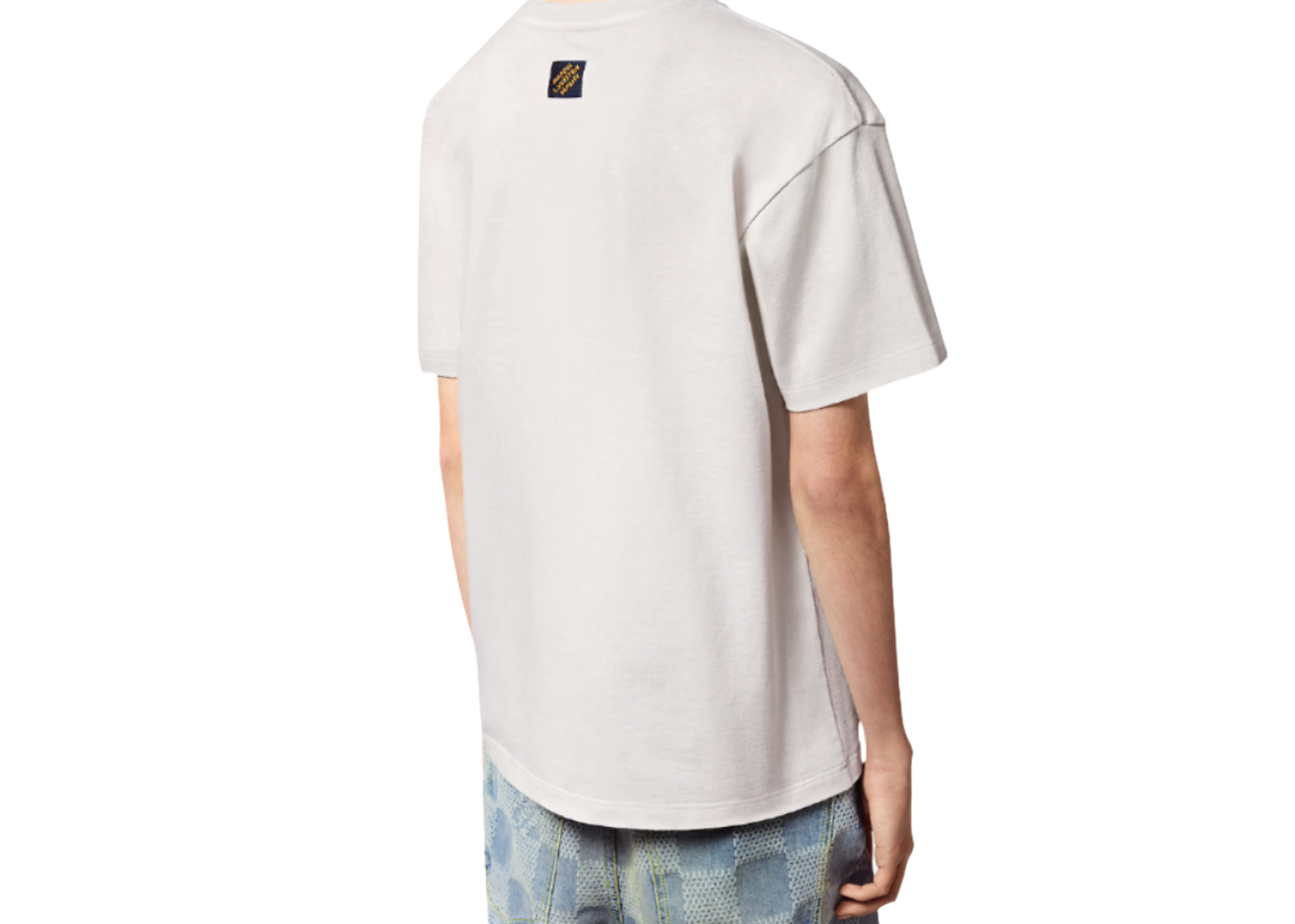 Louis Vuitton 1AFR96 Embroidered Short-Sleeved T-Shirt