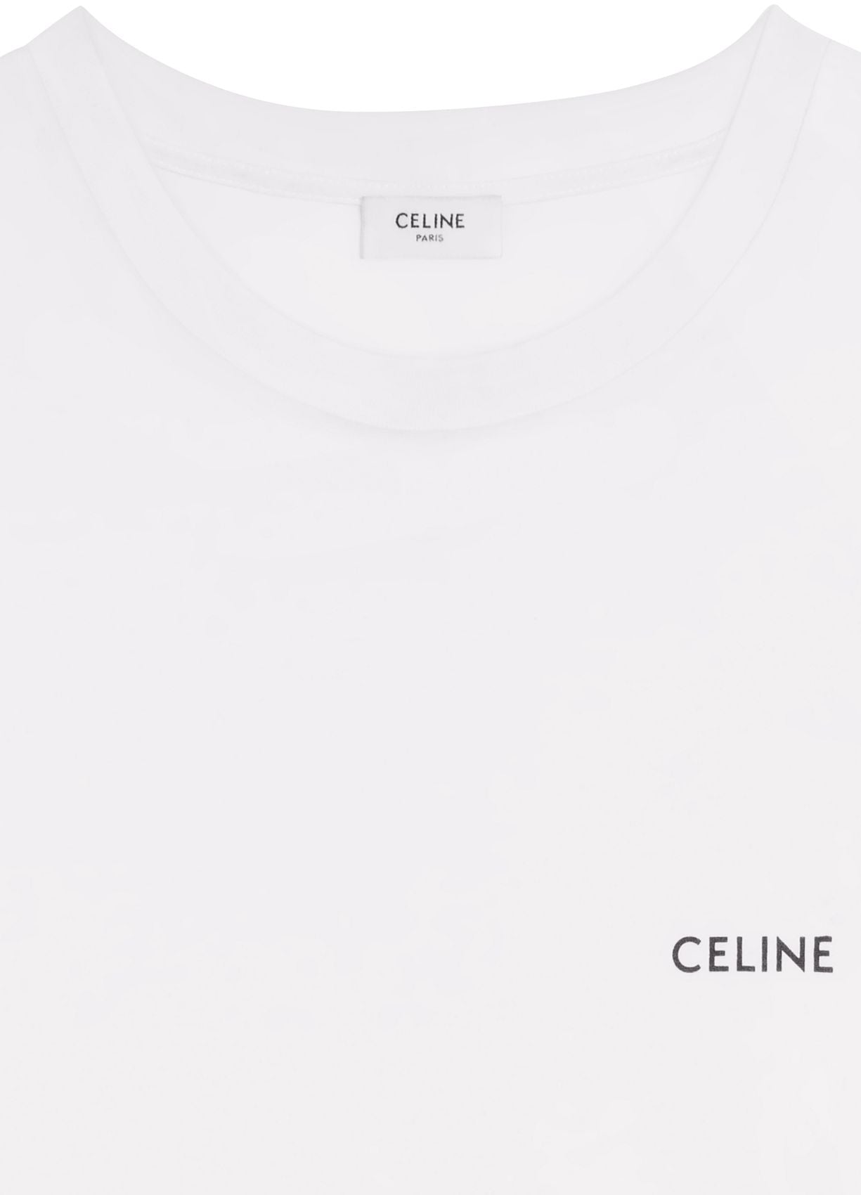 CELINE Loose Celine t-shirt in jersey cotton