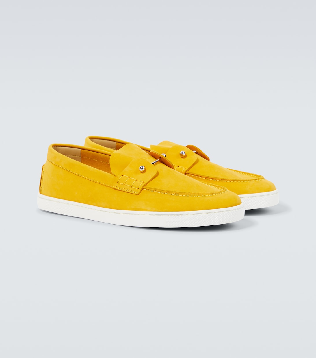 Christian Louboutin Chambeliboat nubuck boat shoes