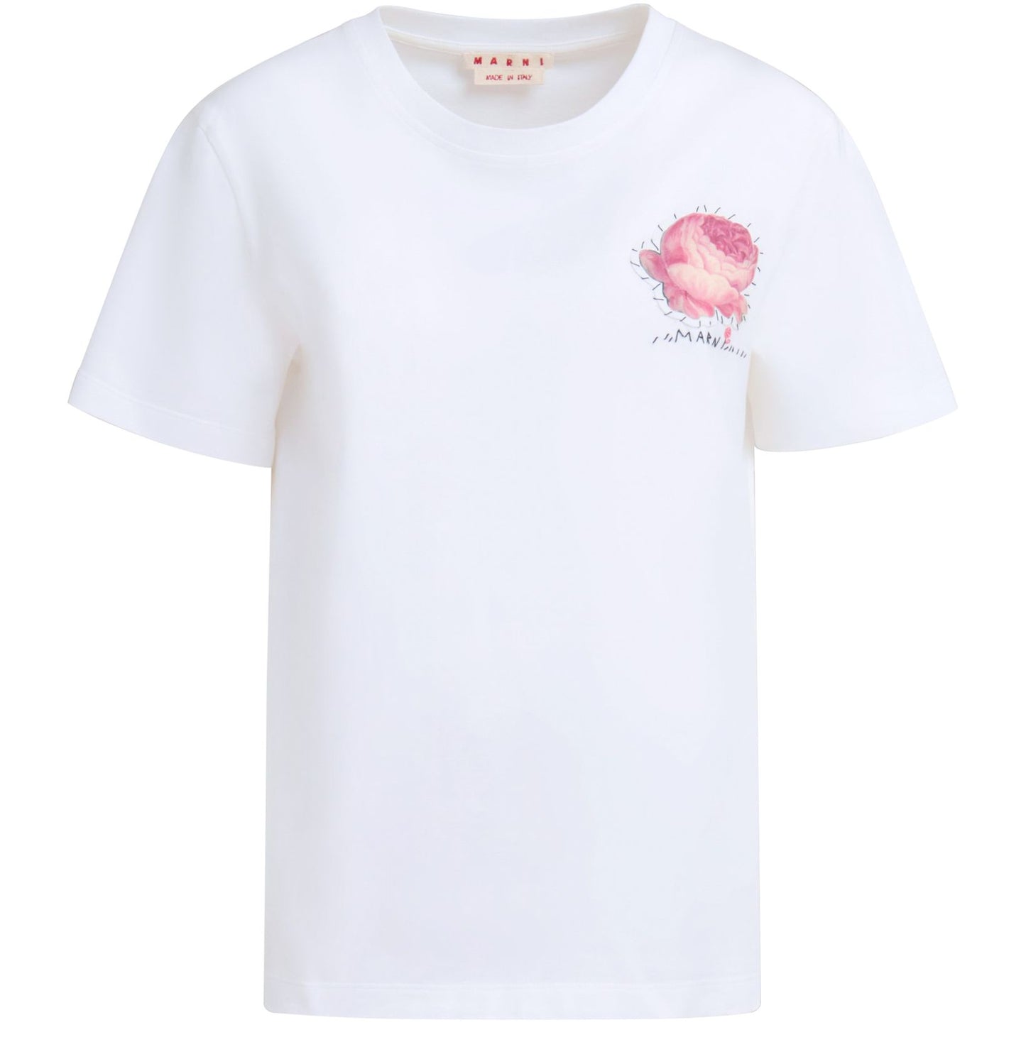 MARNI T-shirt with flower patch