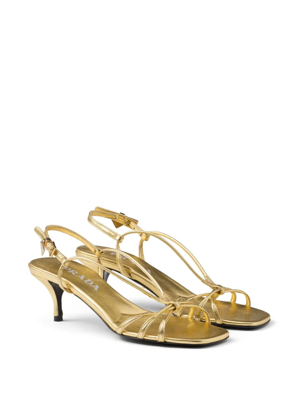 Prada 55mm leather sandals