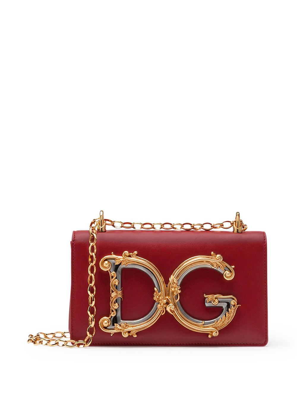 Dolce & Gabbana DG Girls leather phone bag