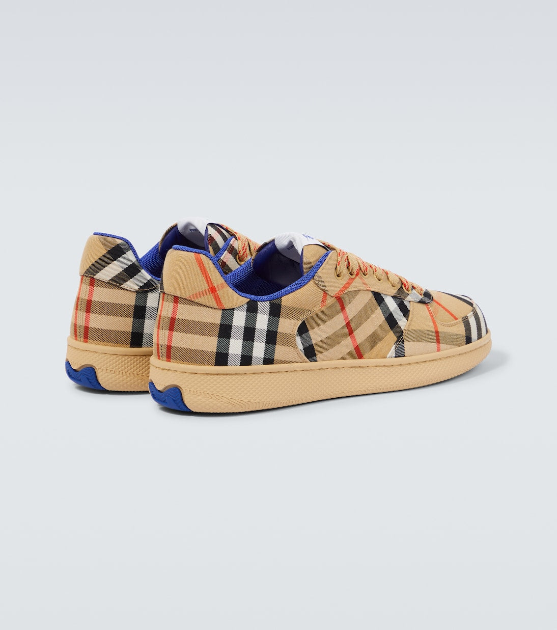 Burberry Burberry Check canvas sneakers