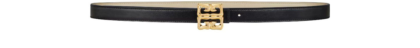 GIVENCHY 4G Liquid reversible belt in leather