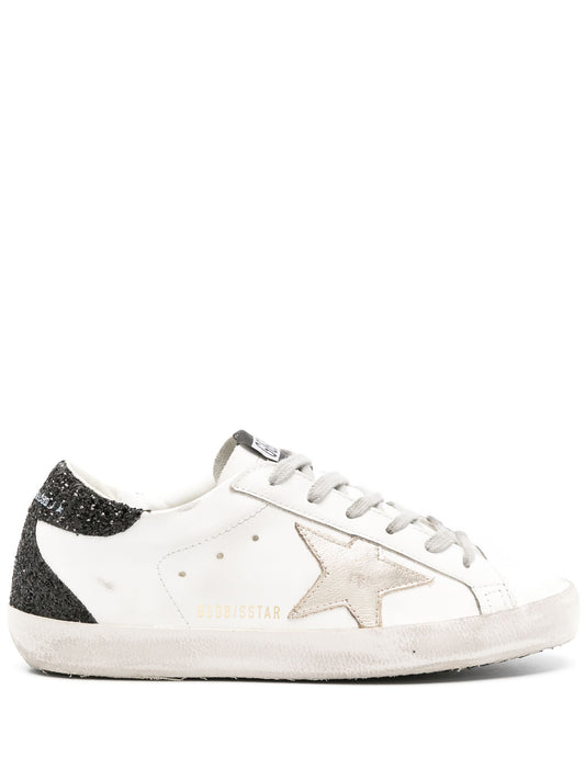 Golden Goose Super-Star glittered sneakers