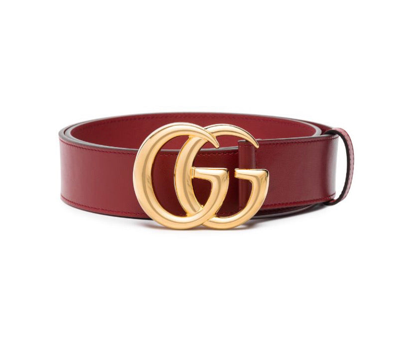 Ceinture à boucle avec logo Gucci GG