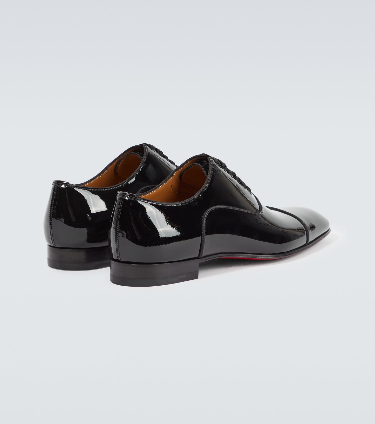 Christian Louboutin Greggo patent leather Oxford shoes