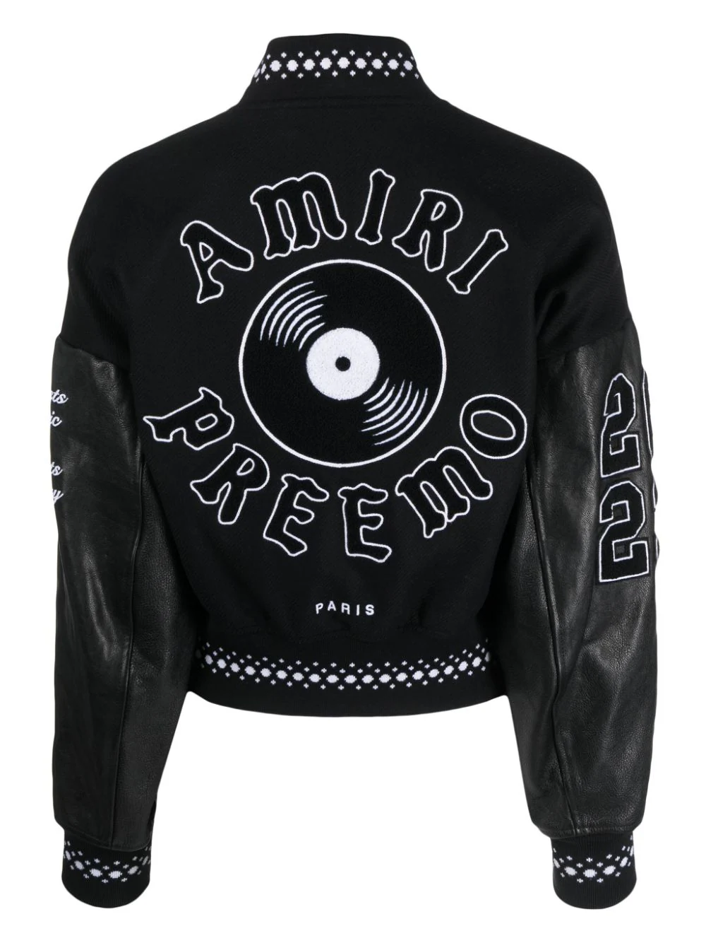 AMIRI logo-embroidered bomber jacket