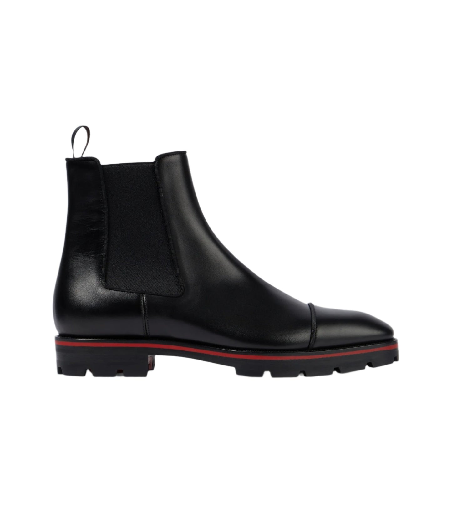 Christian Louboutin Melon leather Chelsea boots